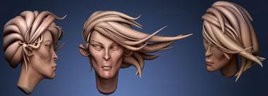 3D model Jerjim Head Sculpt (STL)